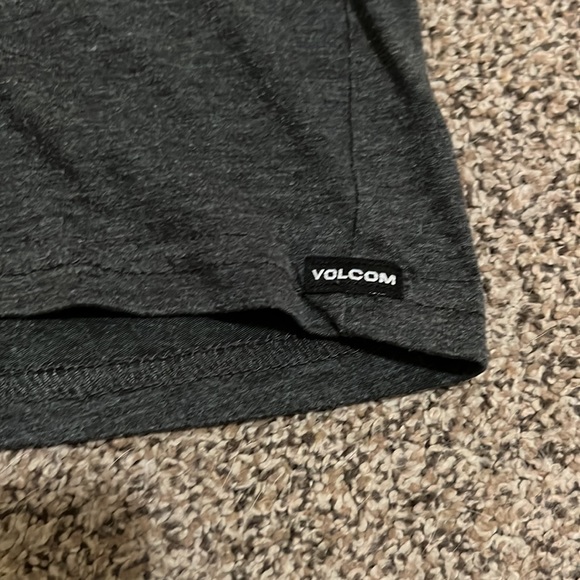 Boys gray Volcom short sleeve shirt Large - Picture 4 of 4
